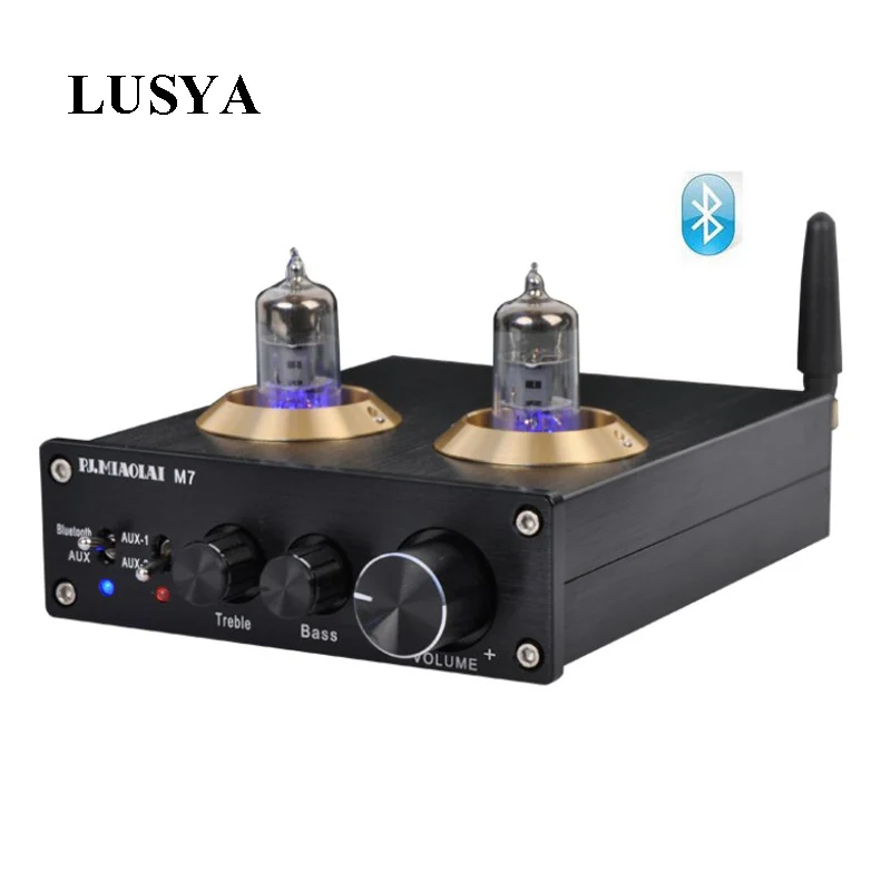 

Lusya M7 HIFI 6J1 Tube Preamplifier CSRA64215 Bluetooth 4.0 Preamplifier Board ES9023 DAC support 24bit T0026