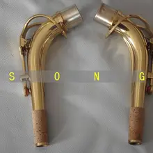 2 шт альт для саксофона на шею золотой лак 24 мм+ 24,5 мм 12