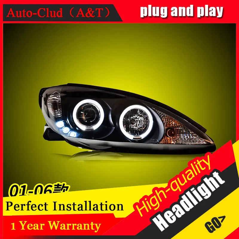 Автомобильный Clud автомобильный Стайлинг для Toyota camry фары 2001-2006 Светодиодные ДХО