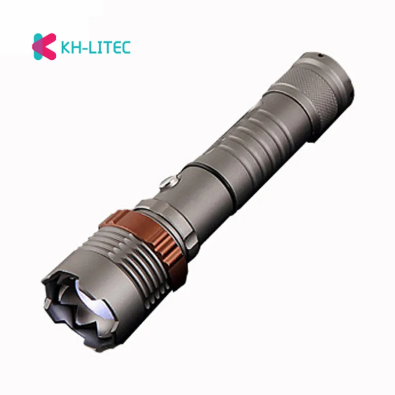 LED-Tactical-Flashlight-4000LM-5-modes-led-Flashlight-Rechargeable- Waterproof-Torch-with -3AAA-or-18650-for-Camping