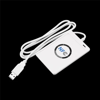 

ACR122U A9 USB NFC Card Reader Writer For All 4 types NFC (ISO/IEC18092)+5pcs UID Changeable M1 S50 NFC Card+SDK Software