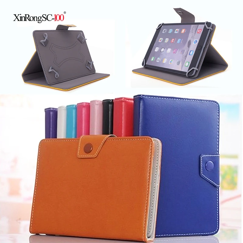 

For BQ Aquaris M10 Ubuntu Edition/Tesla 2 W10/E10 10.1 inch Tablet Universal Book Case NO CAMERA HOLE Free Shipping