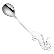 Красочные морские животные ложки морской конь Ручка Кофе ложка для мороженого мороженое для питья аксессуары для гаджетов для кухни HX0812