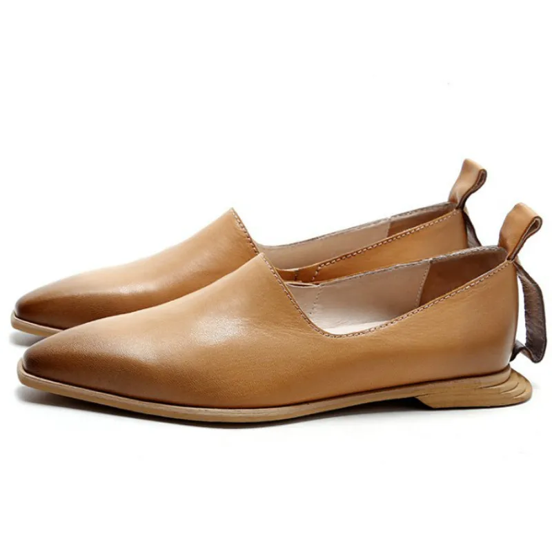 high quality leather flats