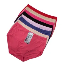 Искушение трусики нижнее белье со средней талией Для женщин леди сексуальный, из бамбукового волокна, нижнее белье