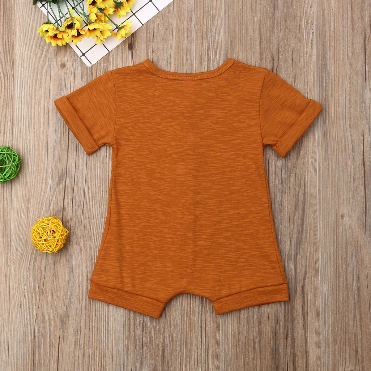 Summer New 0-24M Toddler Baby Rompers Boy Girl Bamboo Cotton Short Button Romper Jumpsuit Sunsuit Outfit Clothes 6 Colors