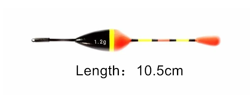 10 шт./лот набор поплавков для рыбалки буй поплавок рыболовный светильник палка поплавок колеблющийся смешанный размер цвет поплавок Буй для рыболовных аксессуаров