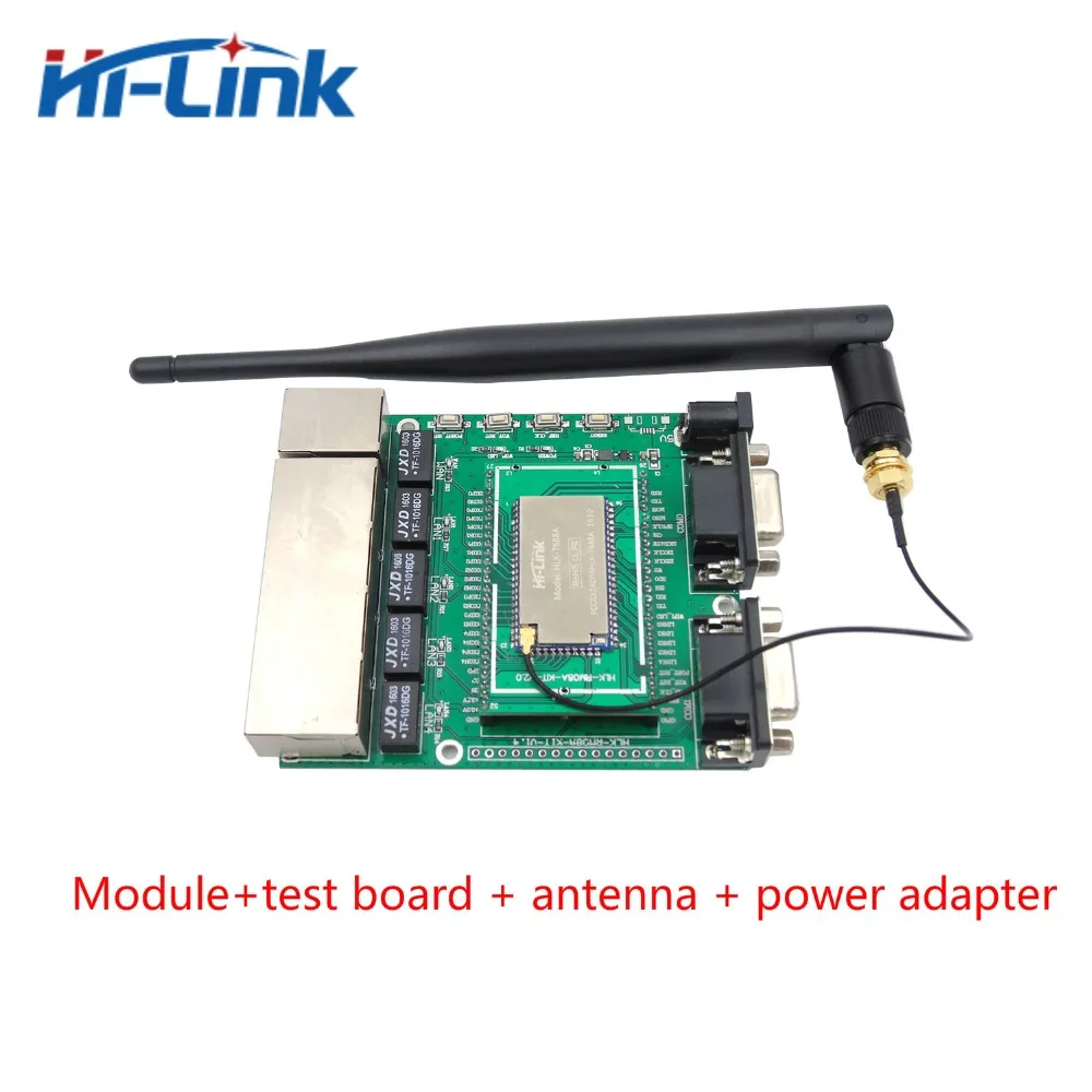 Бесплатная доставка Hi Link HLK 7688A оценочная плата UART последовательный порт модуль Wi