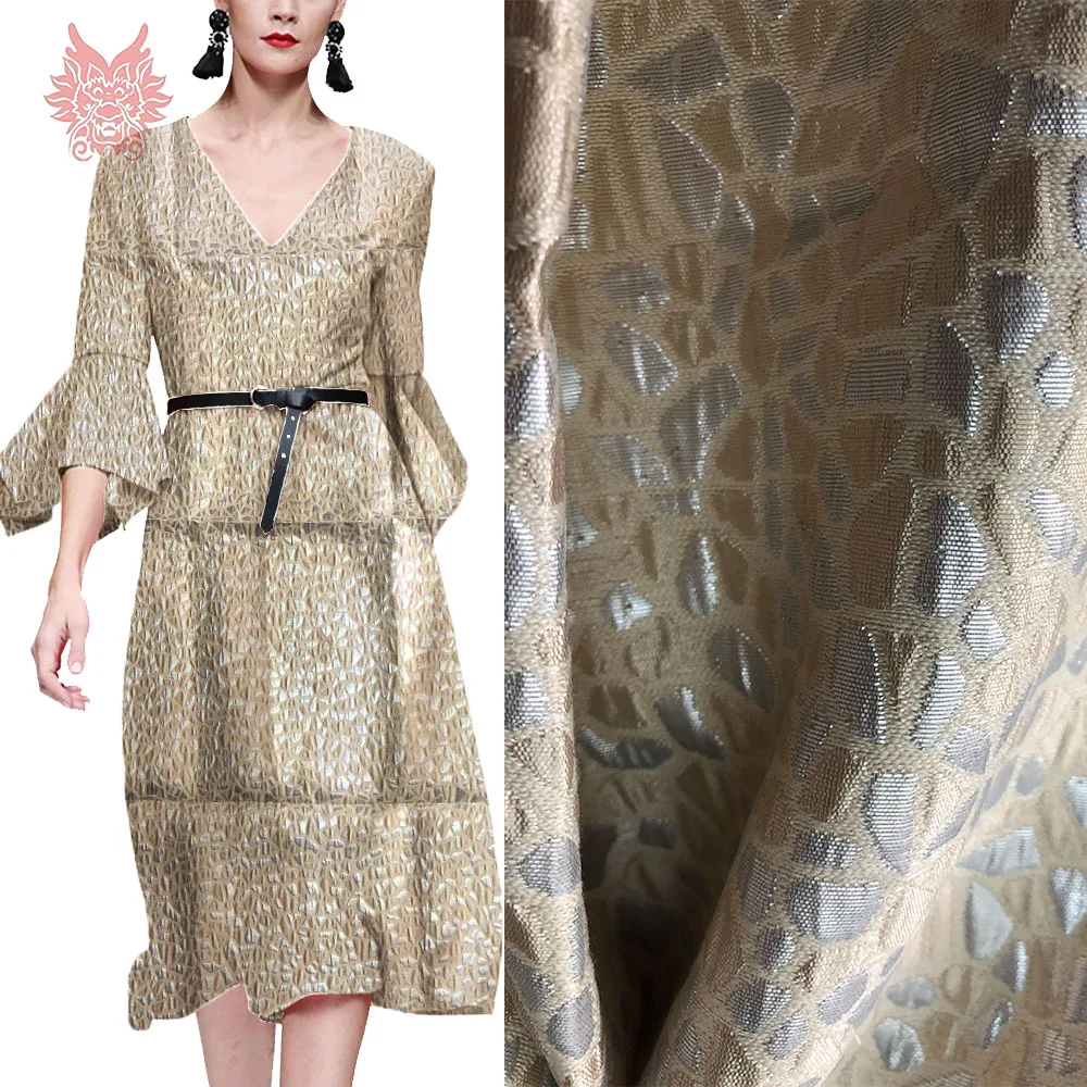 Американский стиль многоцветный камень геометрический жаккардовая парча ткань для платья пальто жаккард tissu tecidos stoffen ткань SP4822