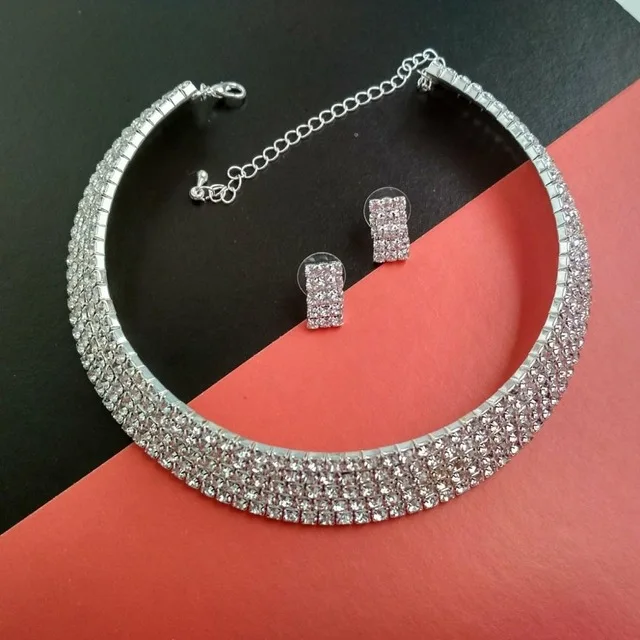 rhinestone collar necklace set (3)