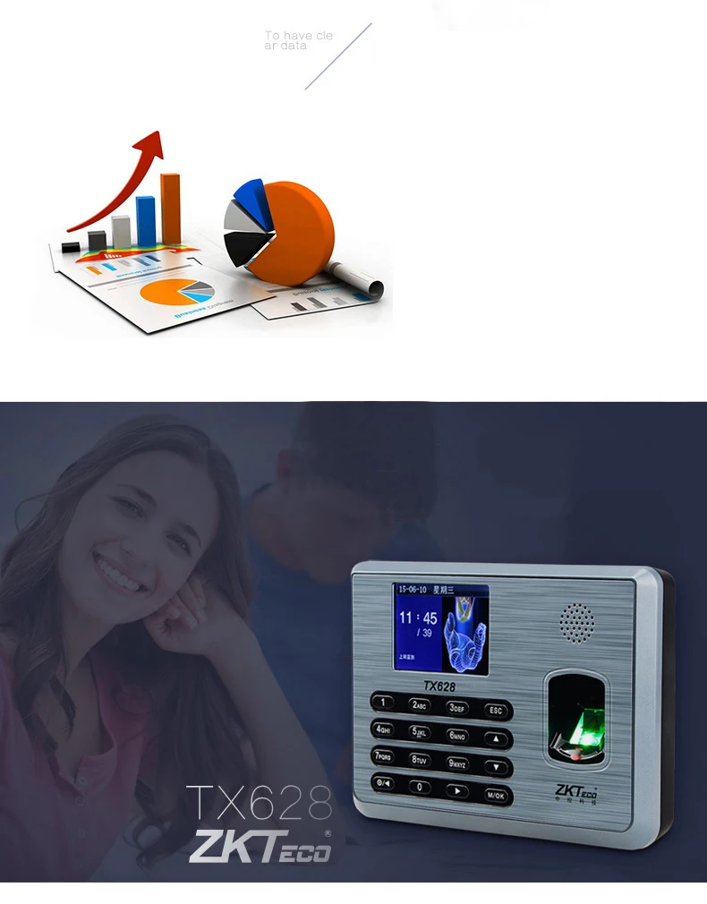functions of time attendance TX628