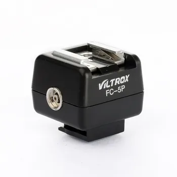 

Viltrox FC-5P Hot Shoe Wireless Optical Slave Flash Trigger Adapter PC Sync Socket for Canon Nikon DSLR