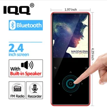 Bluetooth 4,1 сенсорный экран MP3-плеер Bulit-in 16 ГБ и динамик с fm-радио/запись портативный тонкий без потерь Спорт Walkman