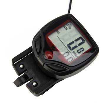 

2020 Fashion Waterproof 15 Function LCD Bike Bicycle Odometer Speedometer Cycling Speed Meter new