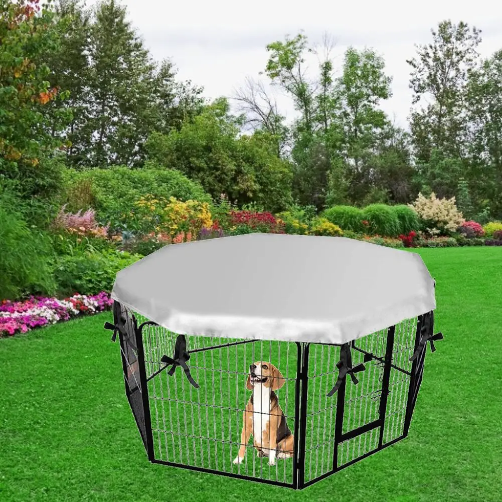 

Dog Kennel House Cover Waterproof Dust-proof Durable Oxford Dog Cage Cover Foldable Washable Outdoor Pet Kennel Crate Cover