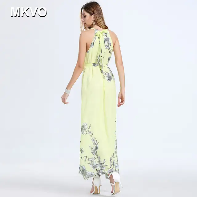 light yellow sundress