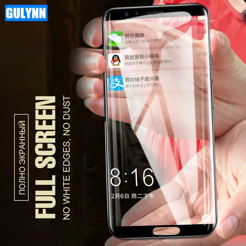 5D изогнутое закаленное стекло для Samsung Galaxy S8 S9 Plus S7 Edge Защитное экрана Note
