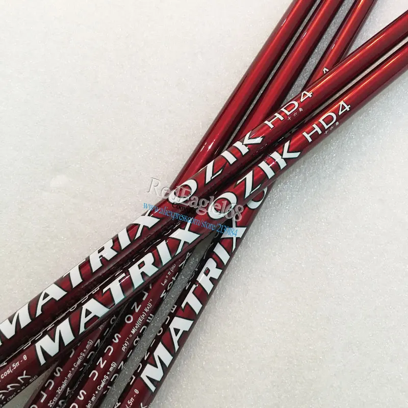 US $123.84 10pcsLot New Golf Driver Shaft MATRIX OZIK HD4 16 Corner Graphite Shaft R Or S Flex Golf Wood Shaft Free Shipping