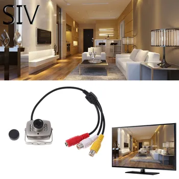 

SIV CCTV IR Wired Mini Camera Security Color Night Vision Infrared Video Recorder gai