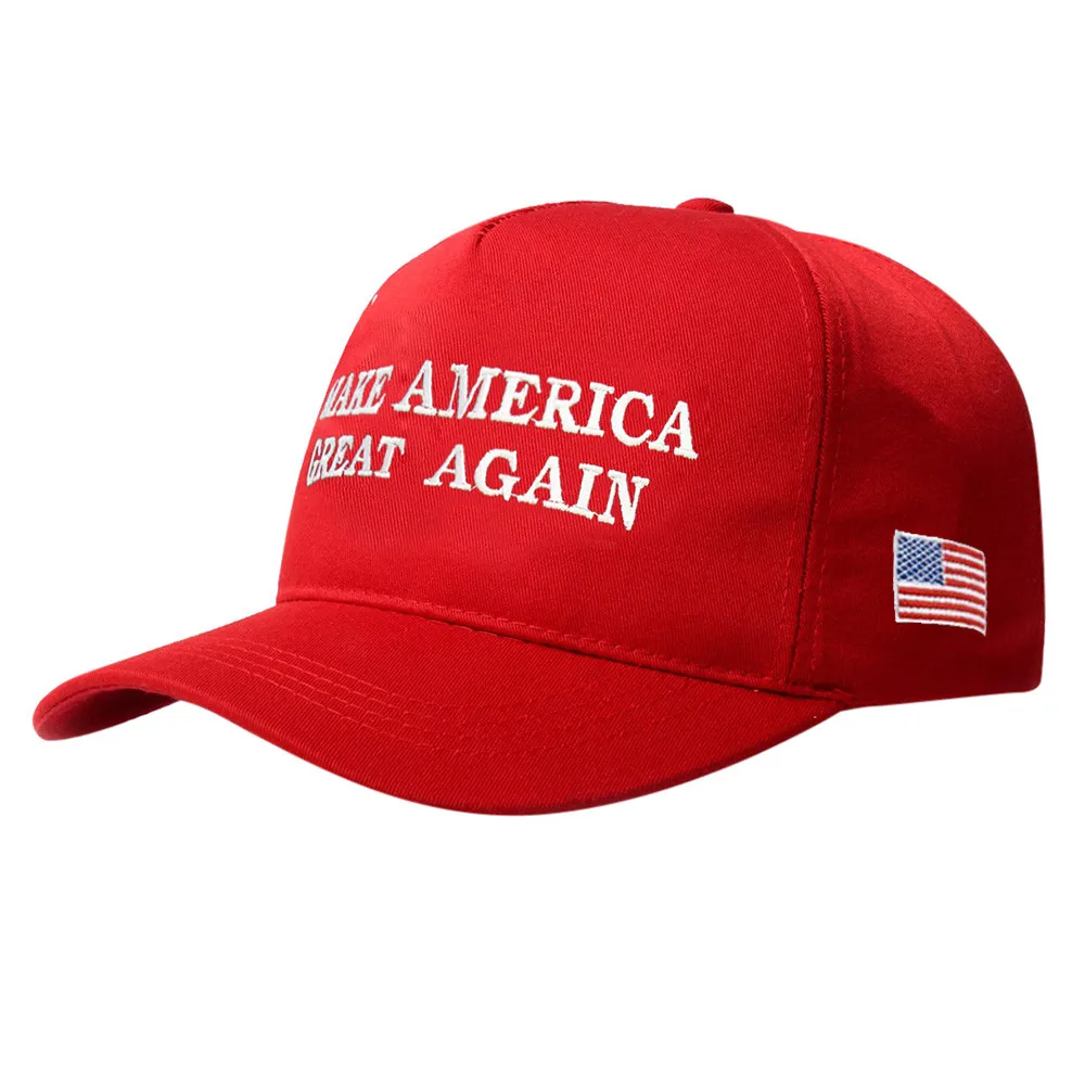 Snapback сделать Америку Грейт снова шляпа Дональд Трамп, шапка-Покемон, кепка, женские шапки chapeu feminino - Цвет: Красный