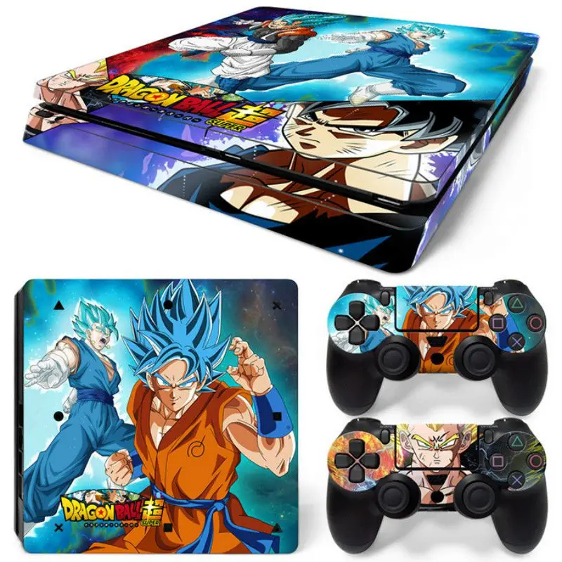 Виниловая кожа для PS4 Slim консоль + 2 шт контроллер защитные наклейки Sony Playstation 4