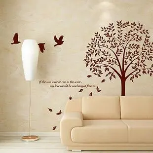 free shipping wall stickers home decor pvc vinyl paster removable art muralbodhi tree - Home Decor Wall Art free shipping wall stickers home decor pvc vinyl paster removable art muralbodhi tree - Home Decor Wall Art
