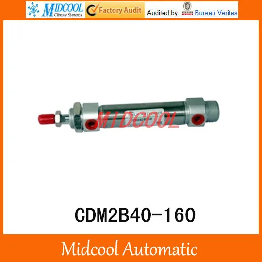 Нержавеющей стали мини-цилиндра CDM2B40-160 порт 1/4 "диаметр 40 мм ход 160 |