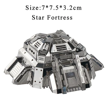 

3D Metal Puzzles Model For Adult Kids Jigsaw High-quality Star Fortress Educational Toys Collection Birthday Christmas Gift