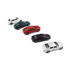 1:75 scale ABS plastic model car toy for architectural miniature kits hot sale