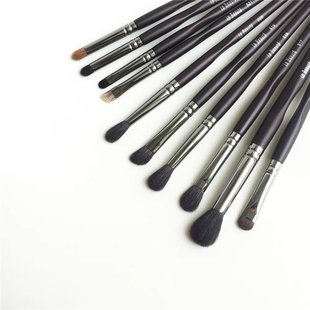 La Beaute 10Pcs Professional Eye Brush Set _ 5