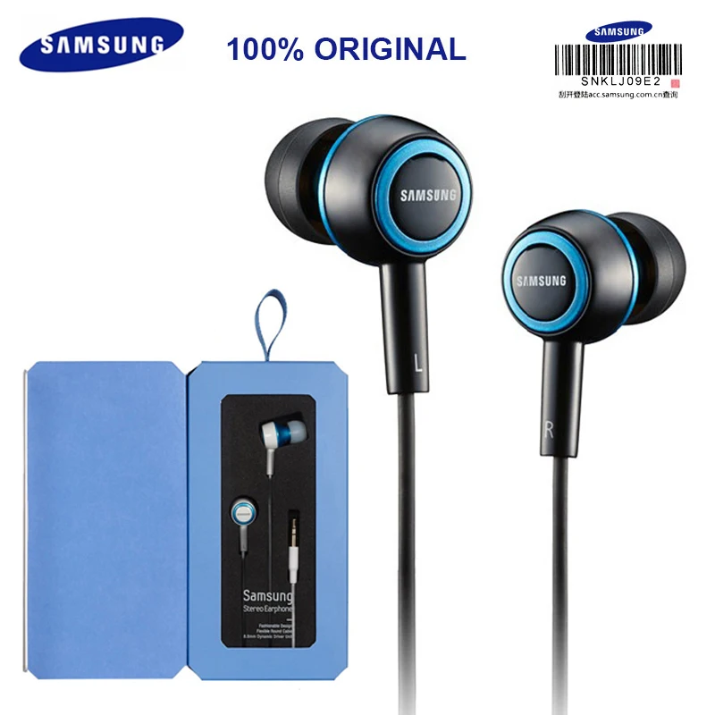 

SAMSUNG Original SHE-C10 Wired 1.2 m Stereo Earphones In-Ear official Genuine Support Music for Laptop/Smartphones Android
