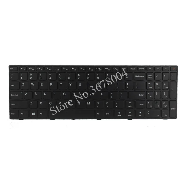 New US Keyboard for Lenovo ideaPad 110-15ISK US Laptop Keyboard No Backlit with Frame
