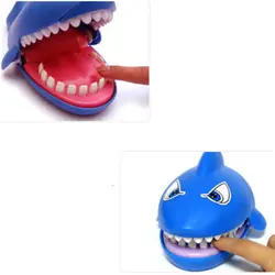 2018 мода мультфильм акулы рот стоматолог укус палец Новинка Семья игры дети Детская вечеринка подарок нарушил Забавный Gag Игрушки