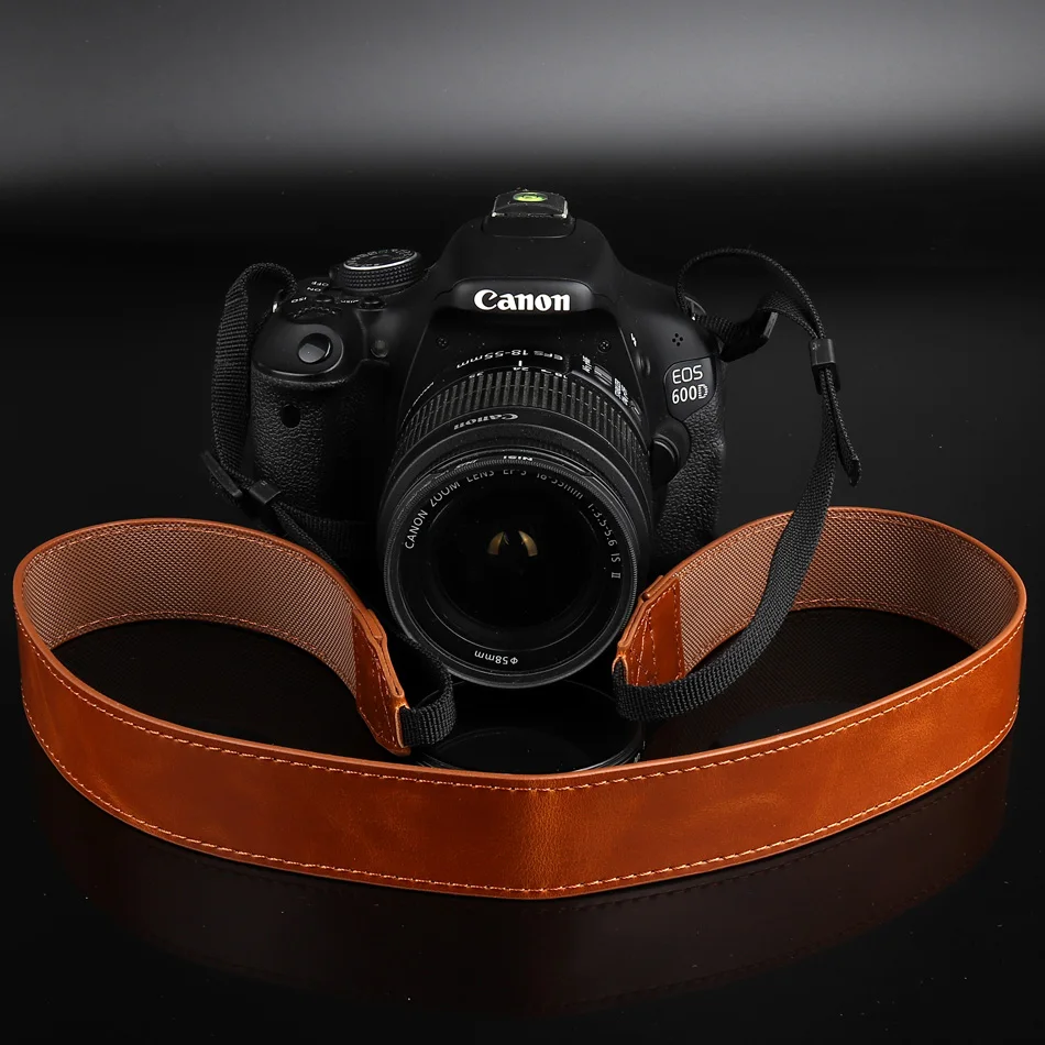 PU Leather Camera Strap shoulder wrist Neck Strap For Sony alpha a7 iii