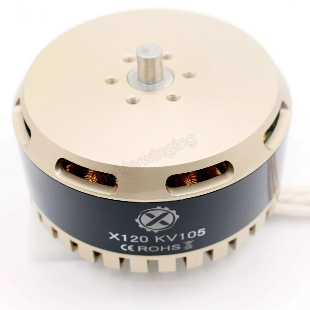 1 PCS Large Agricultural drone Brushless Motor X120 Heavy load High Power HLY T12 Motor T3895 Propeller Be applicable