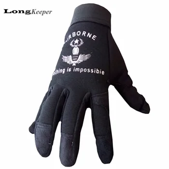 

LongKeeper Fashion Men Full Finger Gloves military tactical mittens keep warm Guantes Ciclismo luva luvas de inverno G046