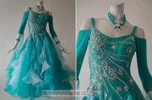 Ballroom Dresses For Women New Arrival Profession Custom Made Tango Flamenco Waltz Ballroom Competition Dance Dress