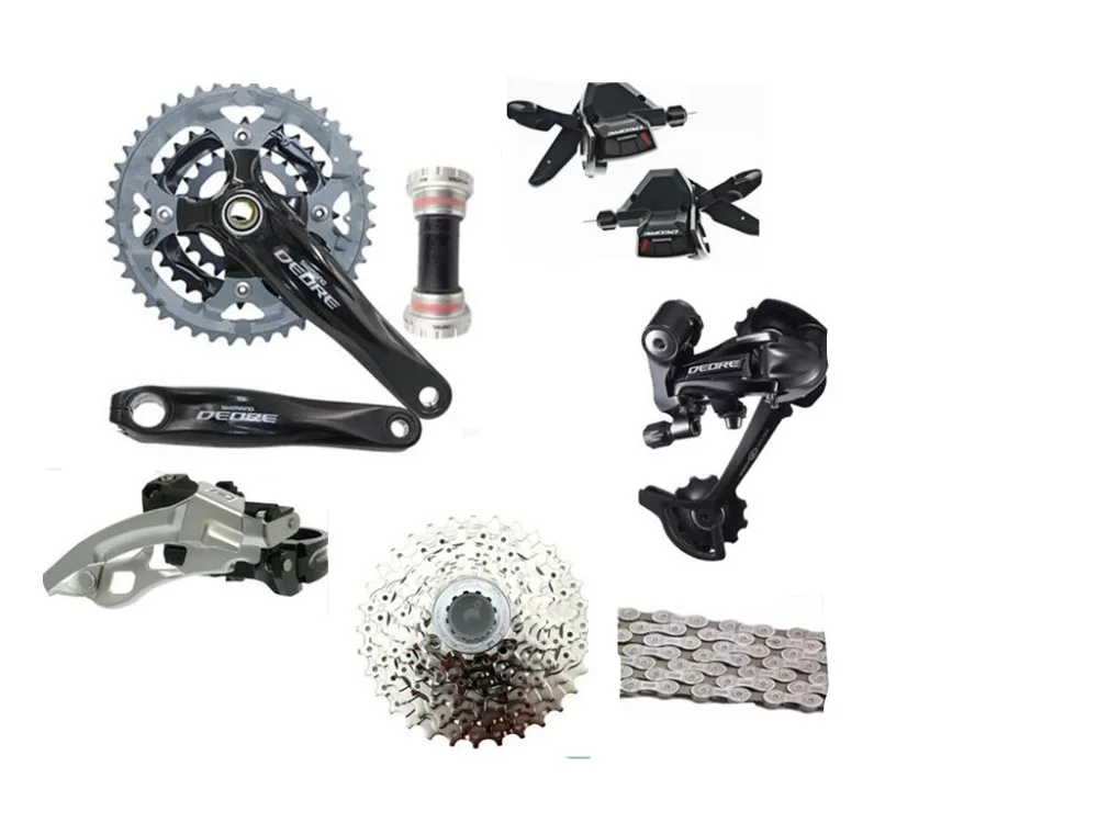 

SHIMANO DEORE M590 Groupset Derailleurs for MTB Mountain Bike speed of 27S 3x9S Bicycle Racing and Training Parts