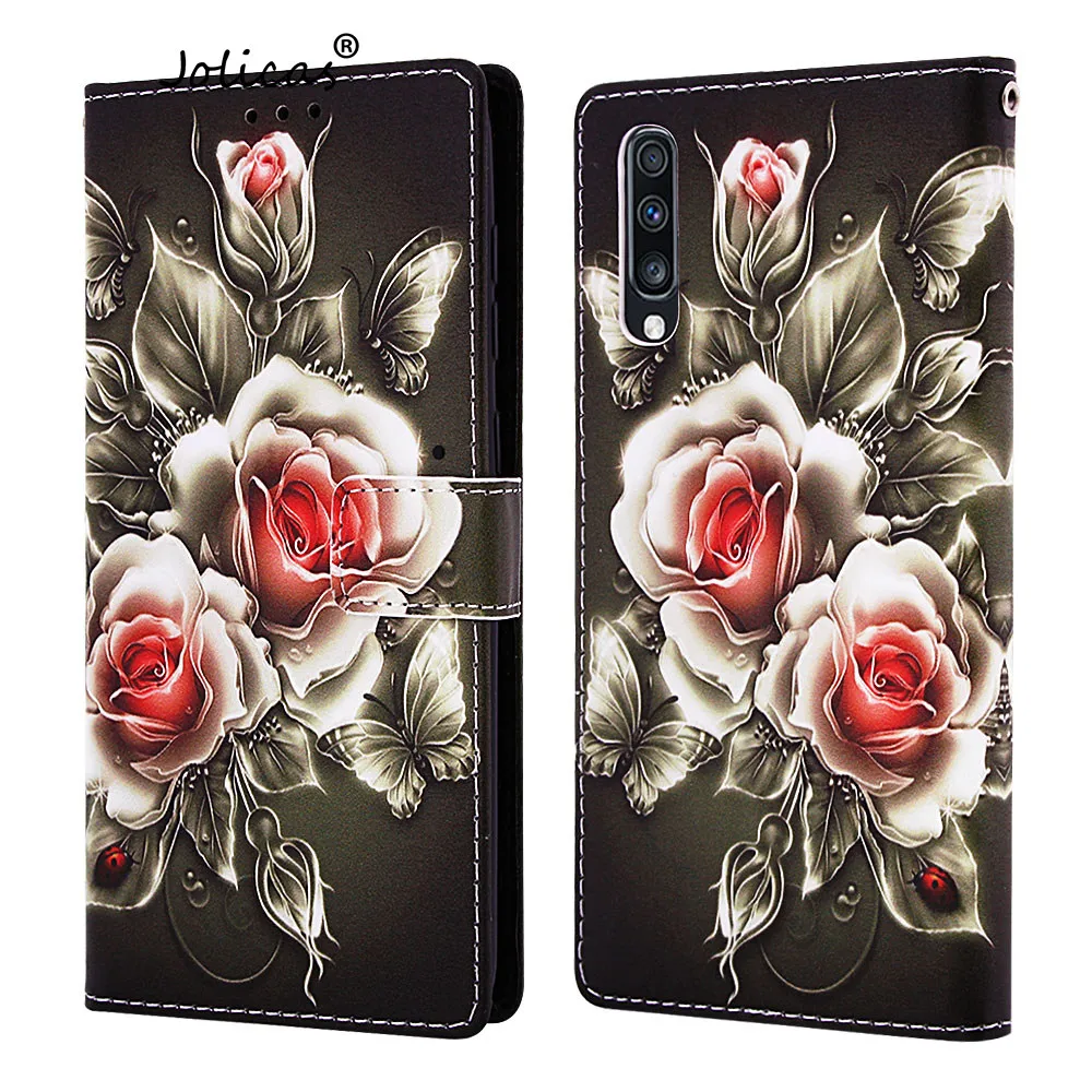 Чехлы силиконовые для ajax samsung A70 бабочка Estuche СПС назад Galaxy аксессуары A7 2019 PU