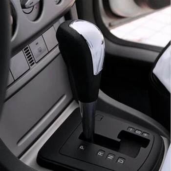 

Chrome ABS Car Gear Shift Knob Head Cover Sticker Trim Styling Fit For Ford Focus 2 MK2 2005-2014 Fiesta 2008-2012