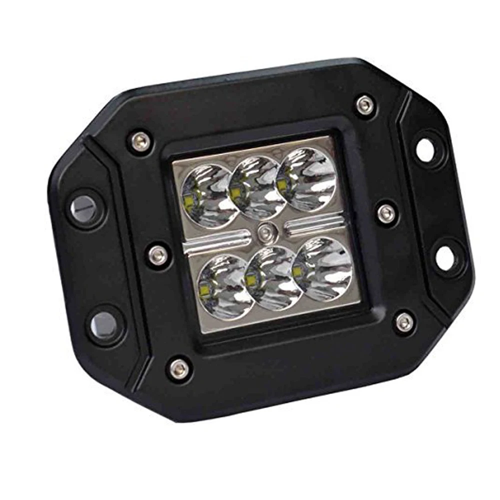 

ECAHAYAKU 4 inch 18W LED Work Light Motorcycle Tractor Boat Off Road Truck SUV ATV Flood Offroad Fog Lamp 12V Work Light Hot New