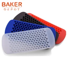 BAKER DEPOT силиконовая форма для Шоколадный лед в форме сердца лоток для льда конфеты Мармеладные помадки форма для торта формочки для выпечки 150 отверстий