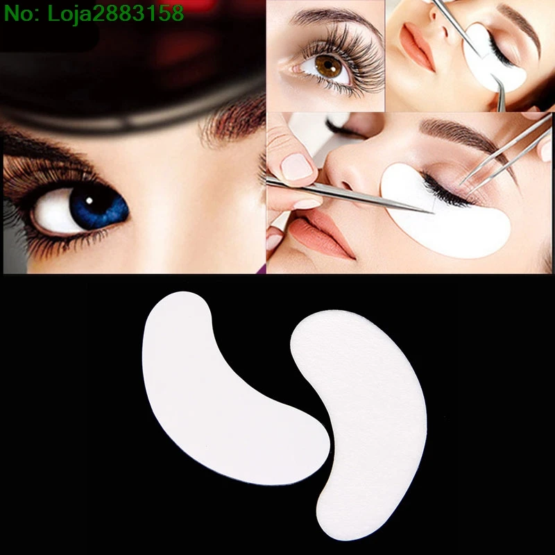 

1 Pair Comfy Curved Gel Eye Pad Eyelash Pad Patch For Eyelash Extensions