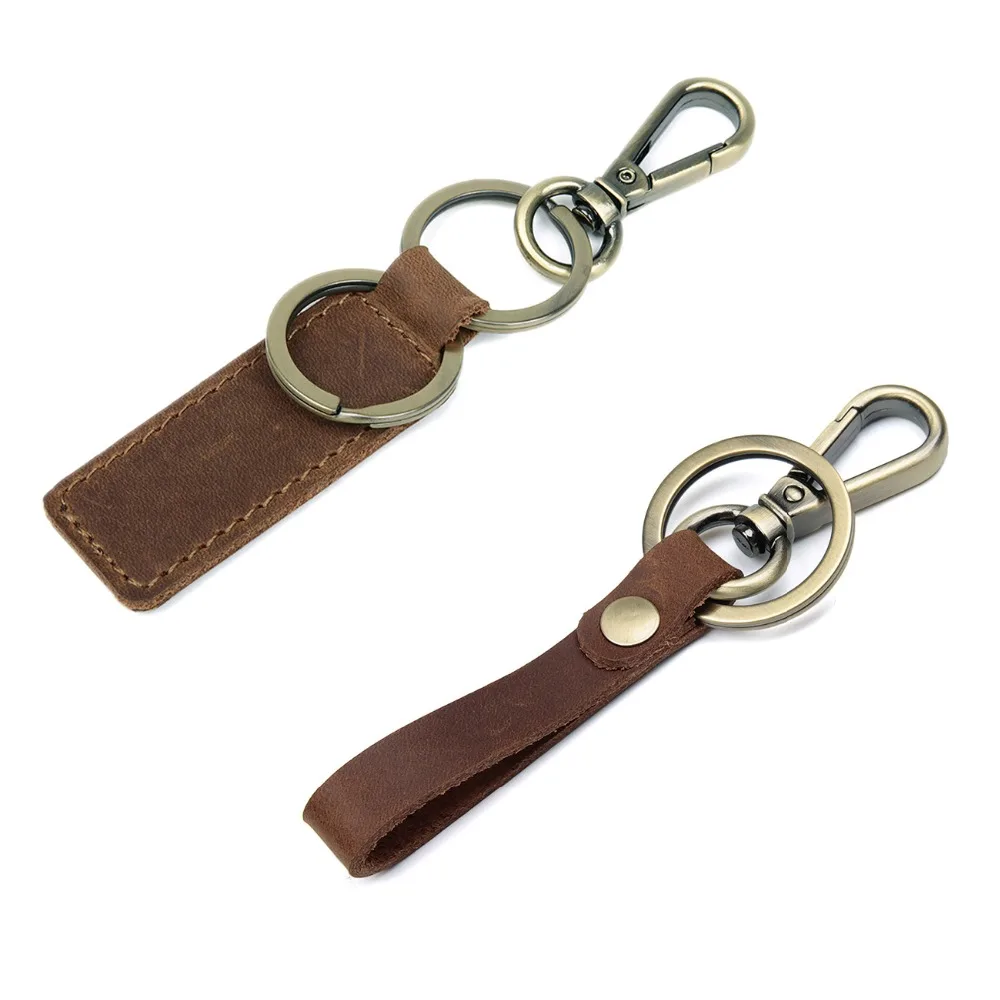 

J.M.D Vintage Genuine Leather Key Wallet Women Keychain Key Holder for Automobile Keys Housekeeper Keys Organizer