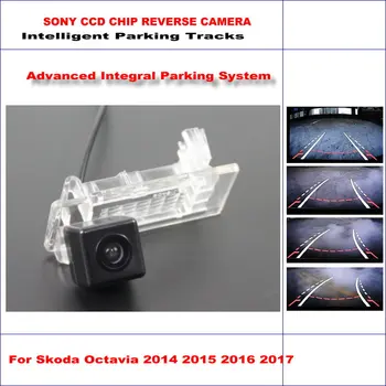

Intelligentized Rear Reverse Back Up Camera For Skoda Octavia 2014 2015 2016 2017 Parking Camera High Quality 3089 Chip