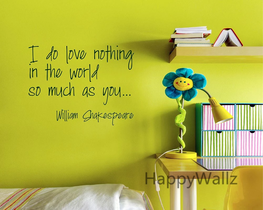 Shakespeare Love Quotes Beauteous Shakespeare Love Quote Wall Sticker I Do Love Nothing As Much As Shakespeare Love Quotes New Shakespeare Love Quote Wall Sticker I Do Love Nothing As Much As