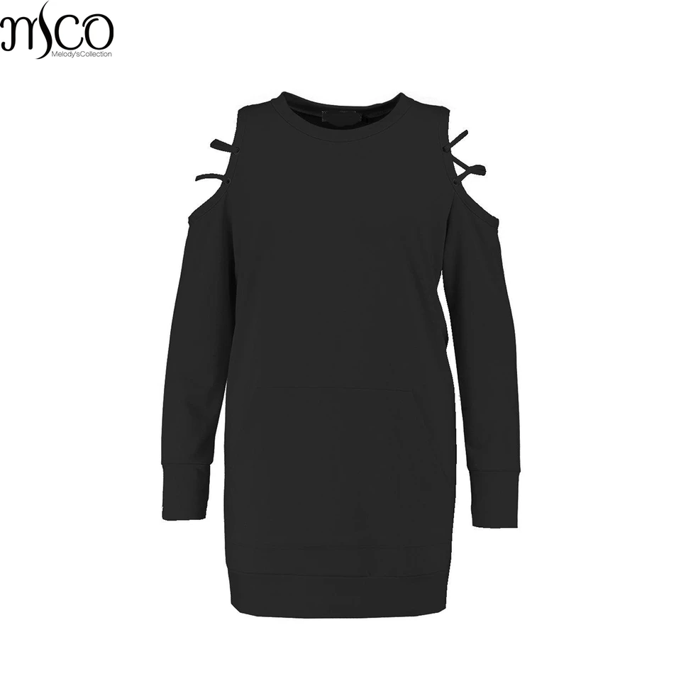 oversized black jumper dress