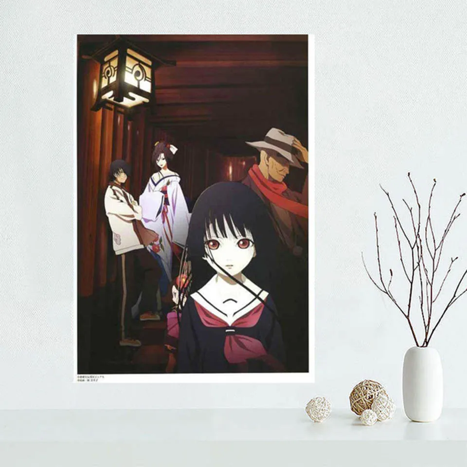

Diamond Paintings Games DIY Sale Jigoku Shoujo Mioyosuka Canvas 5D Cross Stitch Patterns Girls Mosaic Embroidery Handwork Decor