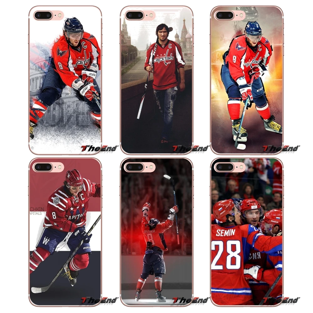 

Alex Ovechkin Transparent Soft Shell Cover For iPhone X 4 4S 5 5S 5C SE 6 6S 7 8 Plus Samsung Galaxy J1 J3 J5 J7 A3 A5 2016 2017