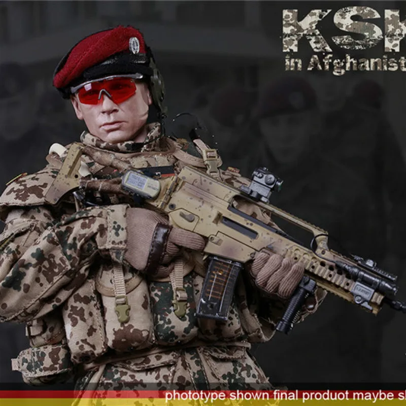 Флагсет 1/6 73009 спецназ KSK в Afghanistan ASSAULTER Коллекция фигурка для фанатов подарок